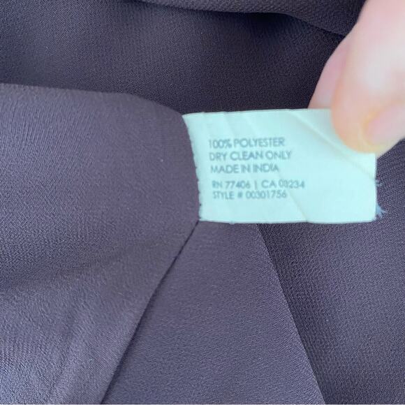 Club Monaco Gold Burgundy Beaded Sequin Mini Skirt size 6 - Picture 7 of 7